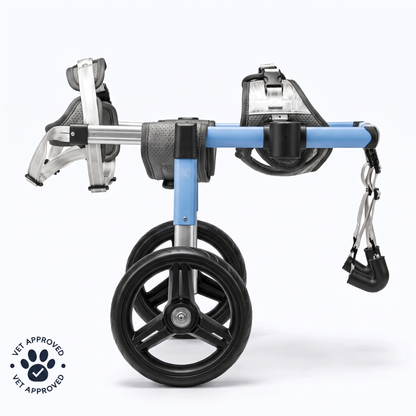 Belton Dog Wheelchair — Adjustable Rear-Leg Support Cart for Injured, Senior & Paralyzed Dogs (6-88 lbs)